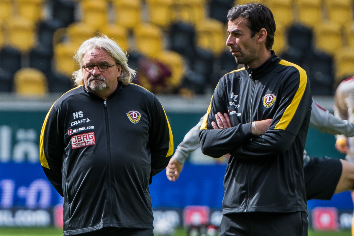 DynamoDresden's tweet photo. Die SGD hat am Donnerstag die Verträge der beiden Co-Trainer Ferydoon #Zandi und Heiko #Scholz um zwei Jahre bis 30. Juni 2023 verlängert. 🤝 Zuvor unterschrieb auch Cheftrainer Alexander #Schmidt einen Zweijahresvertrag. 👉 https://t.co/RVbDcxn8Yl #sgd1953 https://t.co/EydRUjxTT7