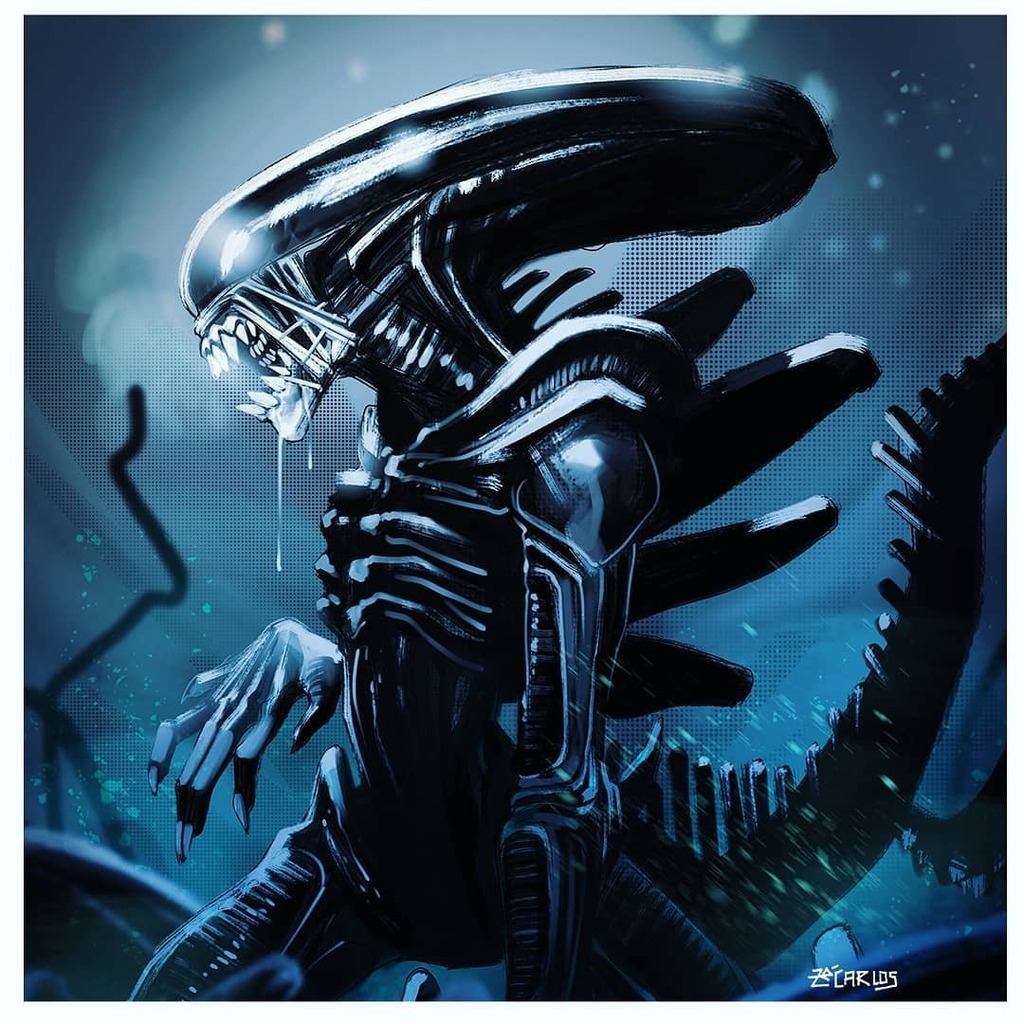 Xenomorph #zecarlosart #alienday2021 #alienmovies #aliens #xenomorph #horrormovies #horrorfan #alien #avp #alienday426 instagr.am/p/CPGBGpuBABo/