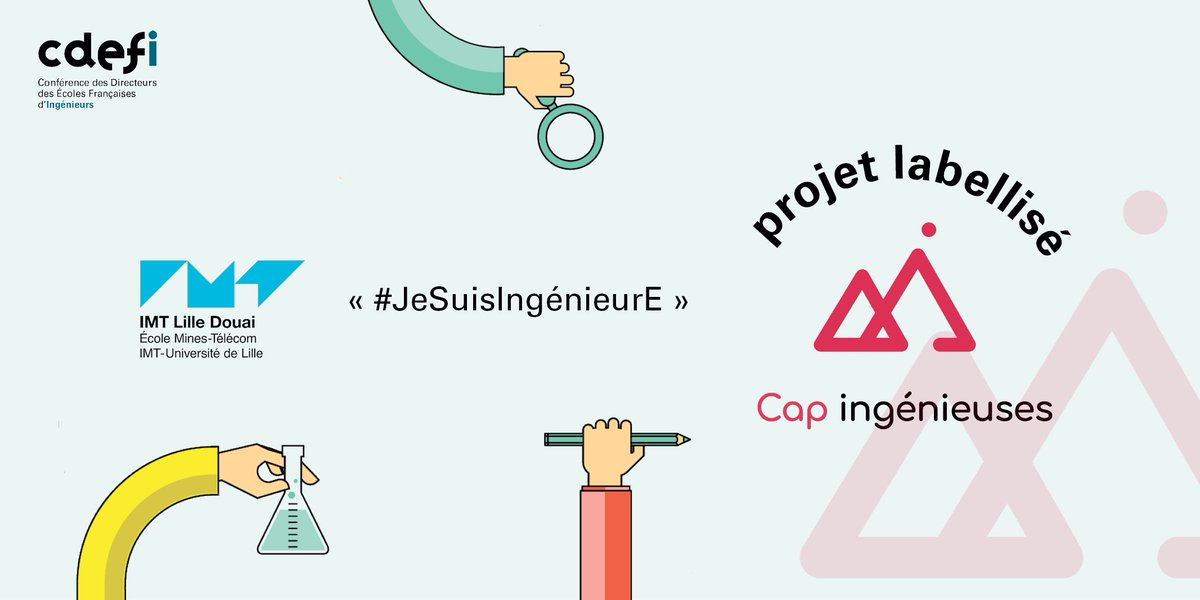 Une cérémonie à laquelle je représente <a href="/IMTLilleDouai/">IMT Lille Douai</a> en tant que tutrice interne du projet <a href="/IngenieurE_IMT/">JeSuisIngénieurE</a> mené en partenariat avec <a href="/f_inge/">Femmes Ingénieures</a> et récemment labellisé #CapIngénieuses