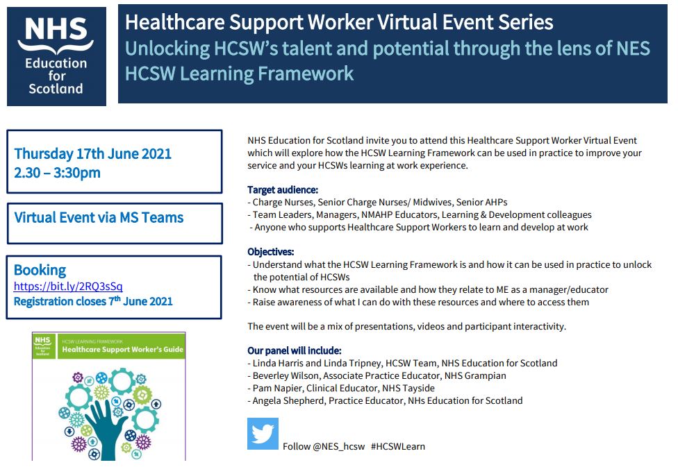 NHS Tayside Professional & Practice Development on Twitter "NHS