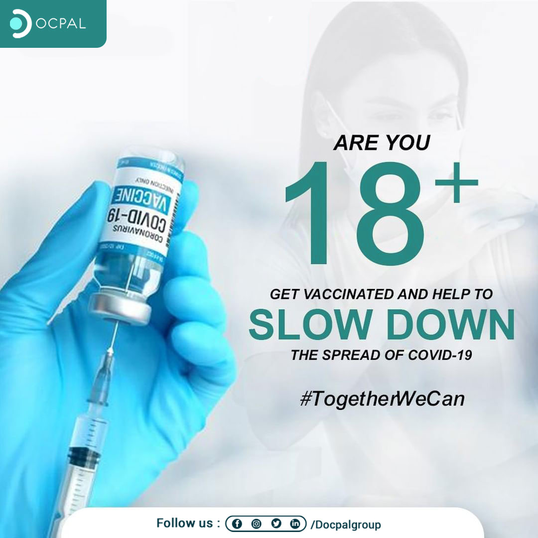 DocpalGroup's tweet photo. Yes! Vaccination Is Protective!!
Vaccination Offers Protection Against Future Infection.
.
.
#docpal #vaccination #vaccine #VaccineFor18Plus #stayhealthy #stayhappy #StayStrongIndia #stayhome #staysafe #CovidVaccine https://t.co/y9NZSrVlA2