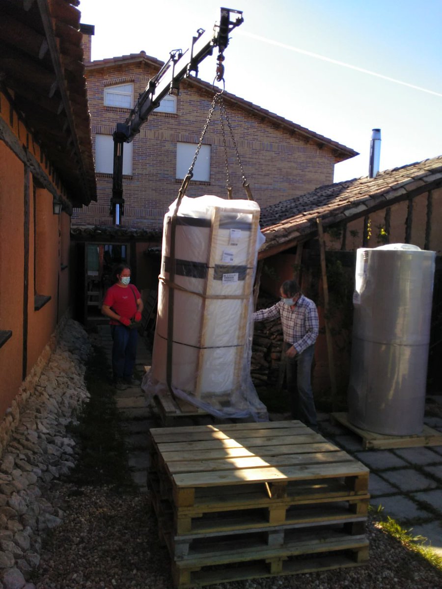 A por más! Esta vez un hotel rural que se pasa a #aerotermia <a href="/StiebelEltron/">STIEBEL ELTRON</a> con un sistema en cascada para calentar y refrescar en verano. #calidad #EficienciaEnergética #stiebeleltron