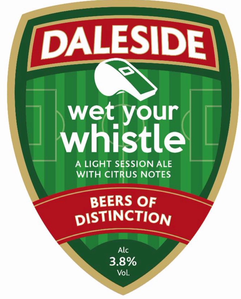 🚨🚨NEW BEER ALERT 🚨🚨 

Our June Special 

Wet Your Whistle a 3.8% light session ale with a citrus nose
 
Pre -orders are now been taken!!!