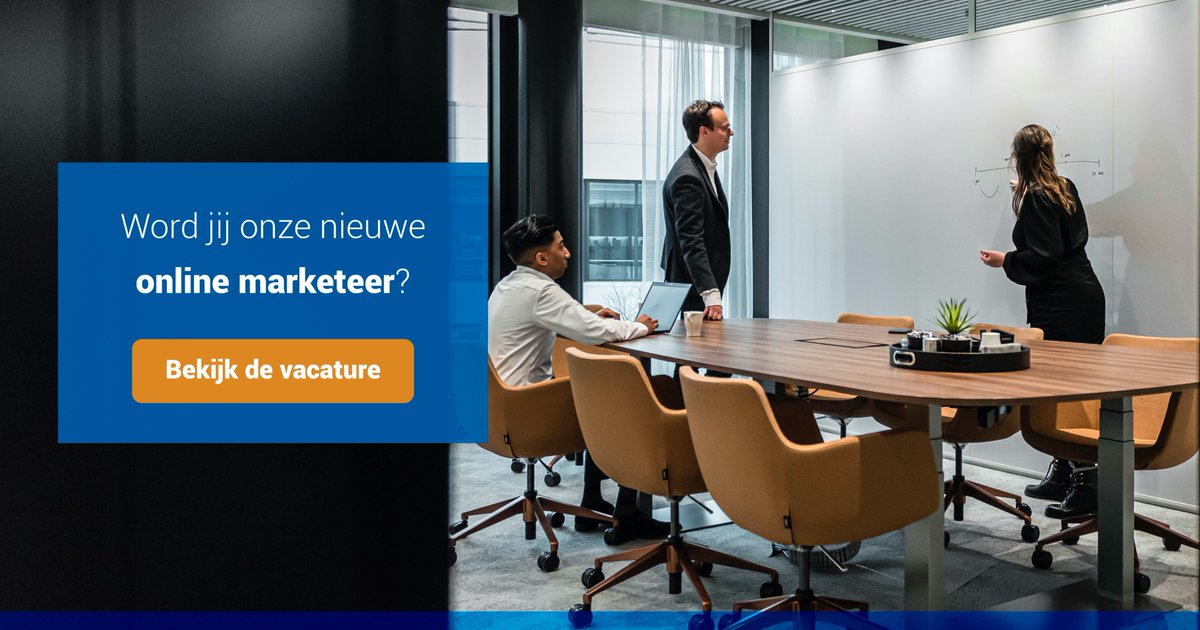 Heb jij affiniteit met SEO, Google Analytics, advertising en UX? 🚀📈 Solliciteer dan op de vacature voor online marketeer bij <a href="/AFAS/">AFAS Software</a>!  Meer weten? Check👇 

werkenbijafas.nl/vacature/onlin…

#Vacature #Marketing #OnlineMarketeer #Hiring