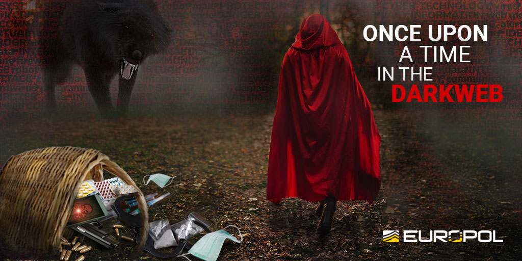 EC3Europol's tweet photo. So you chose to do your shopping on the #DarkWeb? 🛒
Watch out:  
 ▪️ Your data is exposed to scammers
 ▪️ Your devices are wide open to #malware 
 ▪️ You might never receive your order

Shopping on the #DarkWeb is #NoFairyTale. ☠️

Stay smart, be safe! https://t.co/IKyja9TNpM