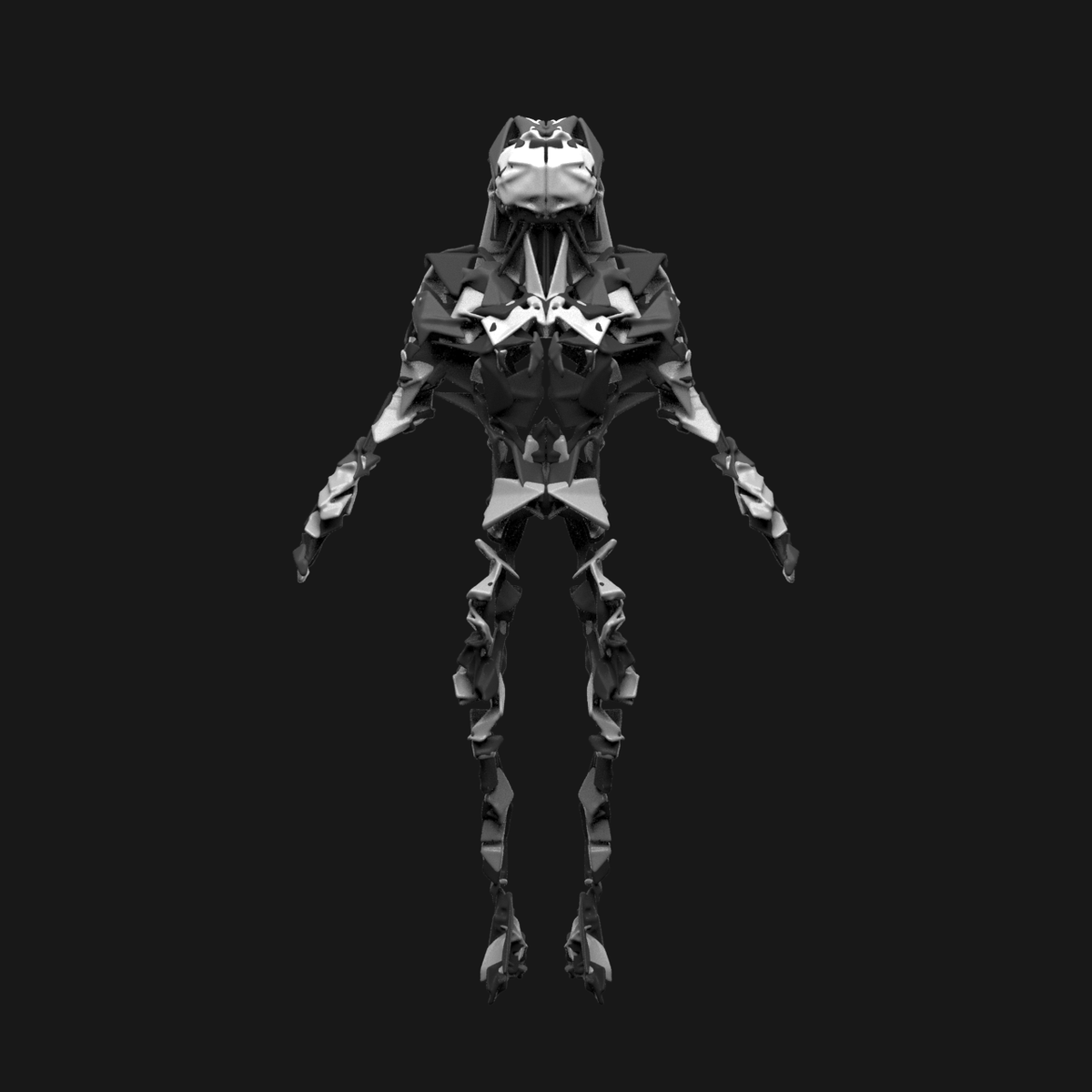 LaviatanRed's tweet photo. Hi everyone! I made some procedural hard surface design in #houdini and I'm pretty happy the the final result. I tested with 72 variations and those ones are my favourites. https://t.co/hBHZoaM1ug