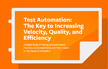 jmckenny's tweet photo. Manual testing is preventing organizations from integrating the mainframe into enterprise #DevOps. Read the benefits of automated testing on the mainframe and how a new approach to testing processes can improve #mainframe software delivery. #automation

https://t.co/8A7ytfFnxq https://t.co/70D6glVuJG
