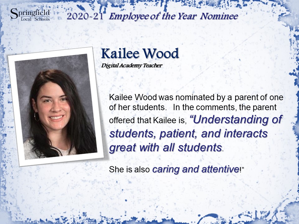 We are #springfieldstrong-er thanks to these dedicated professionals, each of whom was nominated for a 2020-21 Employee of the Year award!