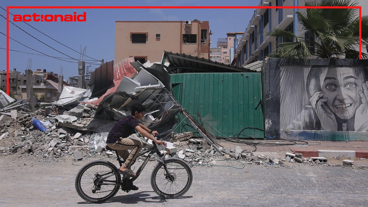 ActionAidHellas's tweet photo. Η @ActionAid ζητά από τη Γενική Συνέλευση του ΟΗΕ να κάνει έκκληση στο Ισραήλ για την τήρηση των υποχρεώσεων που έχει υπό τη διεθνή νομοθεσία.
📷OCHA
#SavePalaistine #GazaUnderAttack #StopTheAttacks https://t.co/B0c8q4XgTH