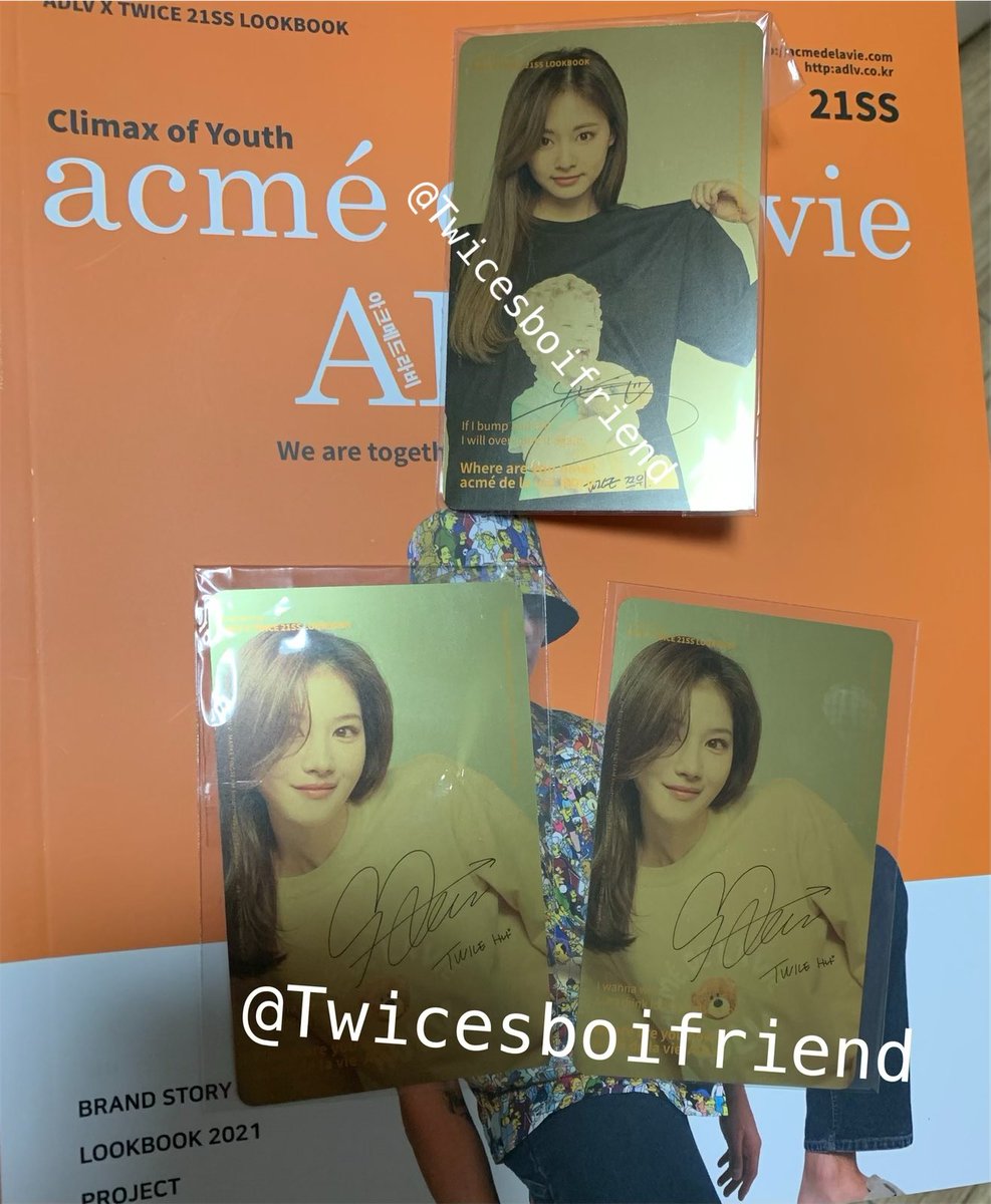 TWICE ツウィ　ADLV ゴールドトレカ