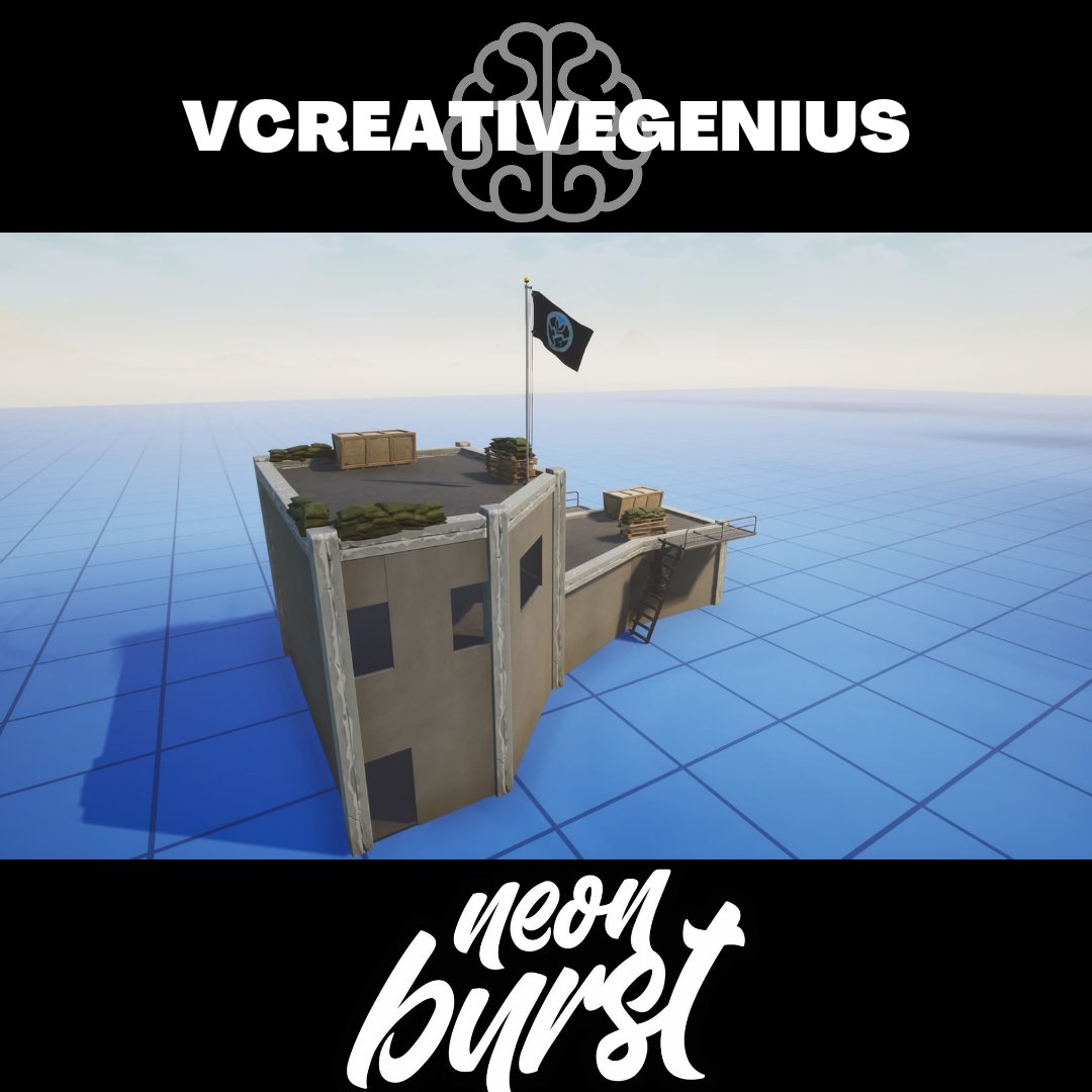 FncGeneration's tweet photo. Currently making a new POI for my #FortniteCreative warzone map. This is a military training site, haven't finished it yet but a good start so far 👌

@FNCreate #Fortnite https://t.co/uhvn1u7sQd
