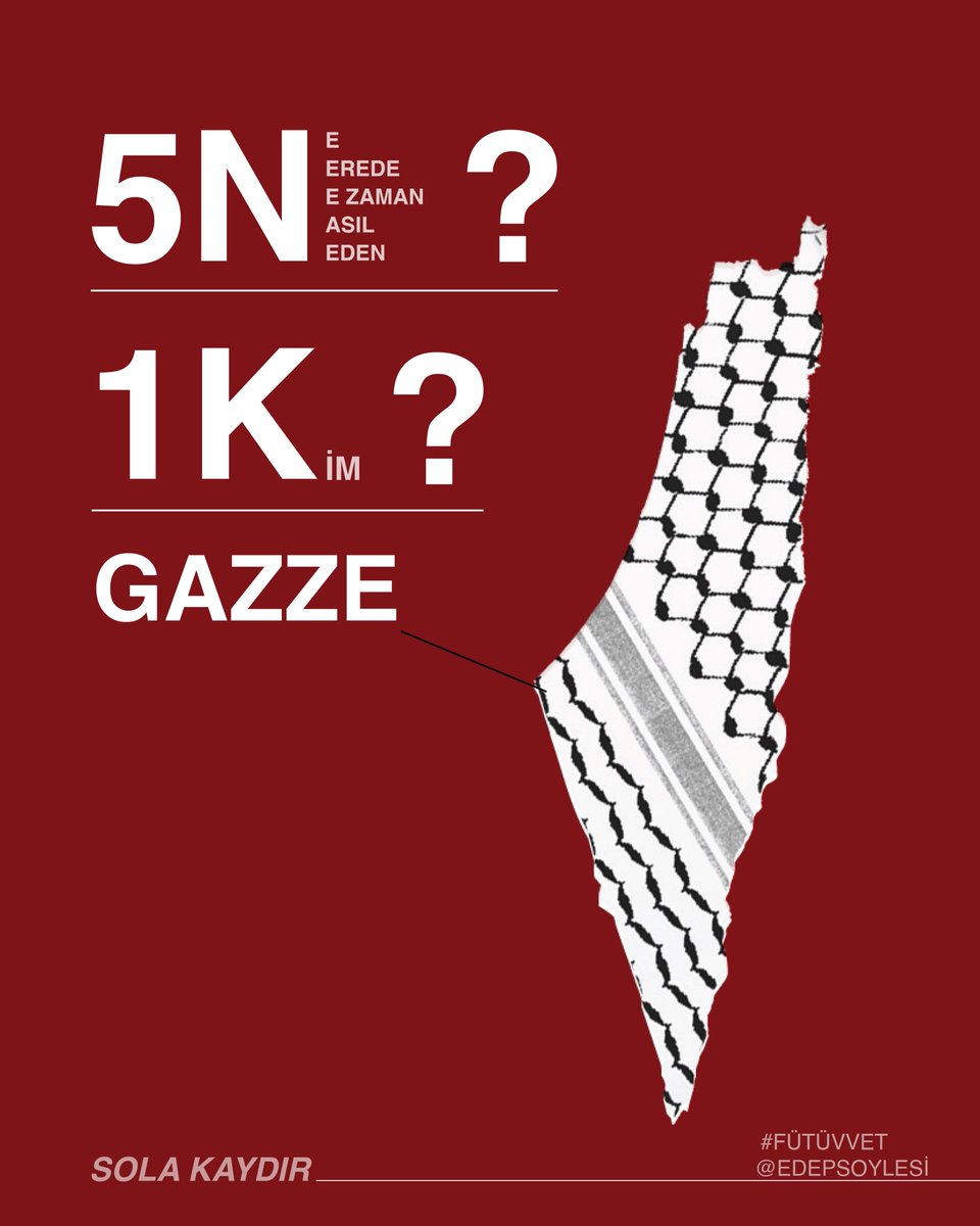 edeppodcast's tweet photo. 5N 1K: GAZZE! #GazaUnderAttack https://t.co/7Yoy6h8F83