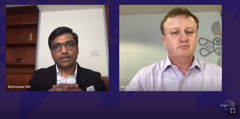 Great session on <a href="/Wipro/">Wipro</a> Banking Client - lots of important messages about quality and the relationship.

Key aspects:
future of human-centric banking by Cynergy Bank.
Met Business Intent and program objective
Cloud-Native Bank 
Value Engineering
#BounceBackWithWipro <a href="/Wipro/">Wipro</a>