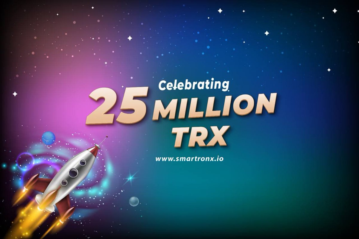 SmartronT's tweet image. Join with winning team !!!
Mulitple your Tron &amp;amp; compound your Tron
Join the free webinar today and learn how to triple your investment with Tron vic-techbank.clickmeeting.com/smartron-webin…