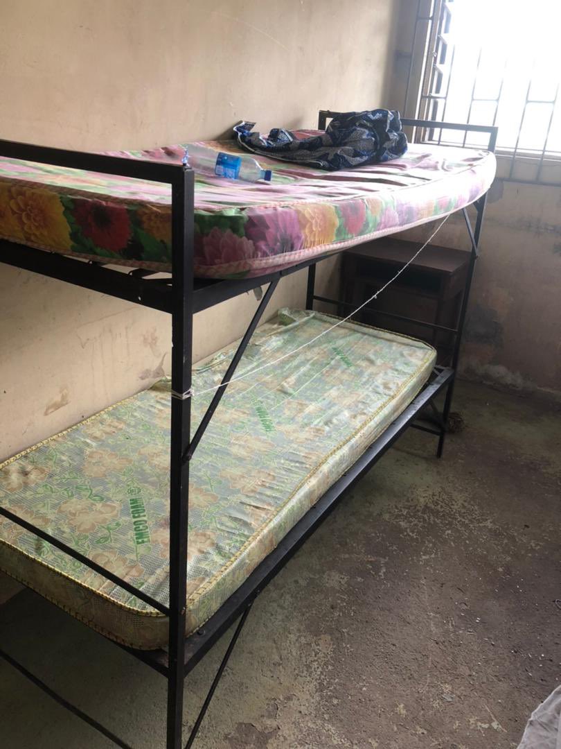 detoke__'s tweet photo. So School of nursing Eku admitted 154 pts nursing students, made them pay 236k each for their first year school fees and wants to provide this as accommodation for them??? Mind you they’ll still chase some of them home after the first 6 months cos “they failed pts” https://t.co/WflLhOOHLN