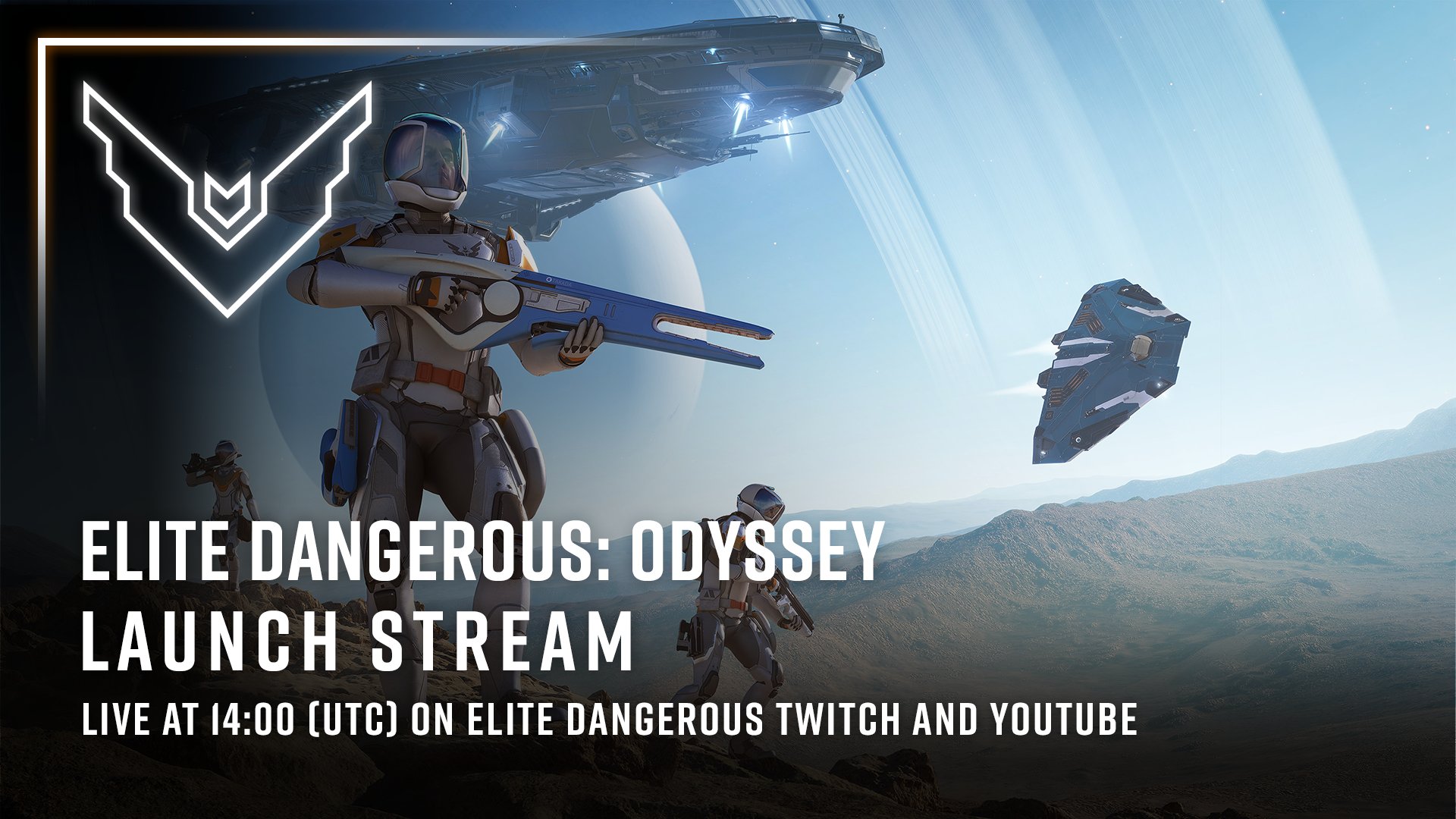 Elite Dangerous on X: Join us live at 14:00 UTC / 15:00 BST for