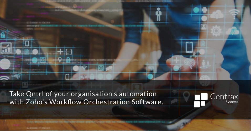 icentrax's tweet photo. Decrease  labour hours  through future-proof automated workflows and enhance your ability to automate processes to fit your organisation.  

https://t.co/4AUKjuGGWB

#centrax #teamCentrax #Cloud #Technology #Zoho #data #apps #qntrl #business https://t.co/FGo7NpYFH3
