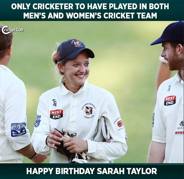 Happy birthday Sarah Taylor 
.
.   