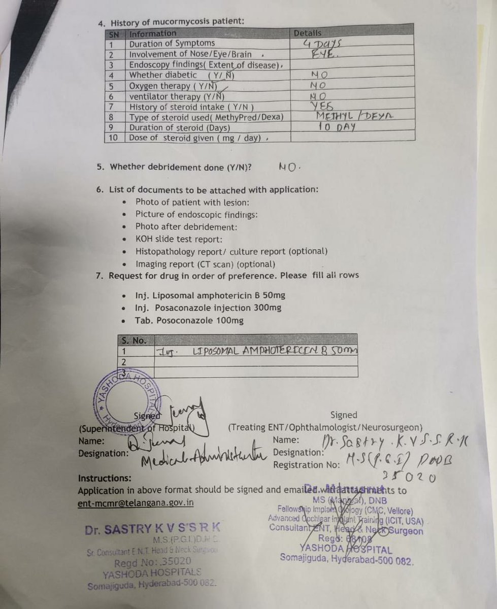 a_dimri's tweet photo. . @DMETELANGANA @KTRoffice 
Dear Sir / Madam, 

Need urgent help for our colleagues' family with the medicine, the family has lost two family members due to covid this week.

It is an SOS.

Attached are the details in the prescribed format and the prescription. https://t.co/2sz6SClUtT