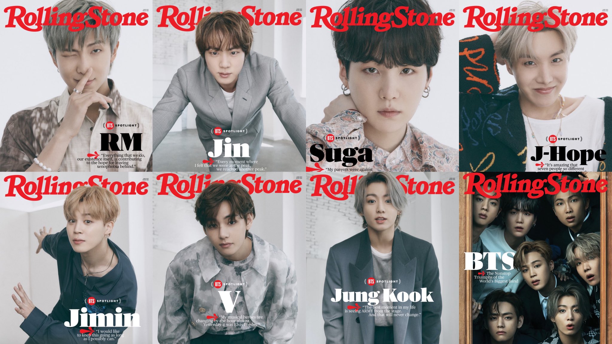 BTS Rolling Stones 2021