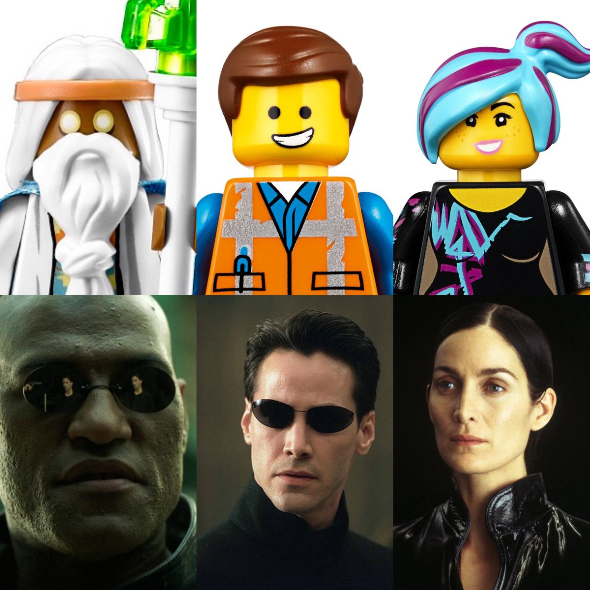 PopcornParents's tweet photo. We’ll take Emmet over Neo. https://t.co/ibz4nwT930