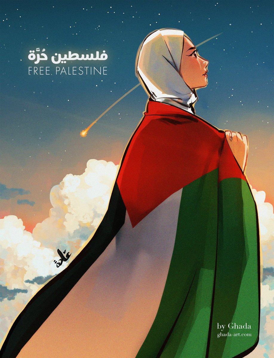 Ghadaaax's tweet photo. فلسطين حُرَّة 🇵🇸 
#FreePalestine #PalestineWillBeFree https://t.co/2YZGaUV4NF