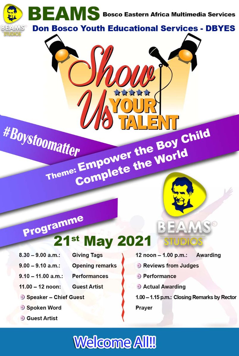 Join us tomorrow as we have this comprehensive conversation about the wholeness of our community through empowerment of the boychild. 
You welcome all.
#Boystoomatter 
<a href="/VWaruthi/">Vivique Waruthi</a> @gladogatush @gathingigachie <a href="/Beatrice_Muya/">Beatrice Muya 🇰🇪</a> <a href="/jmutua725/">joshua mutua</a> <a href="/KennaCrae/">Kenna crae</a> <a href="/KenyaTears/">Hidden Tears Kenya</a> <a href="/Kenya_NI_Mimi/">Kenya NI Mimi Campaign</a>