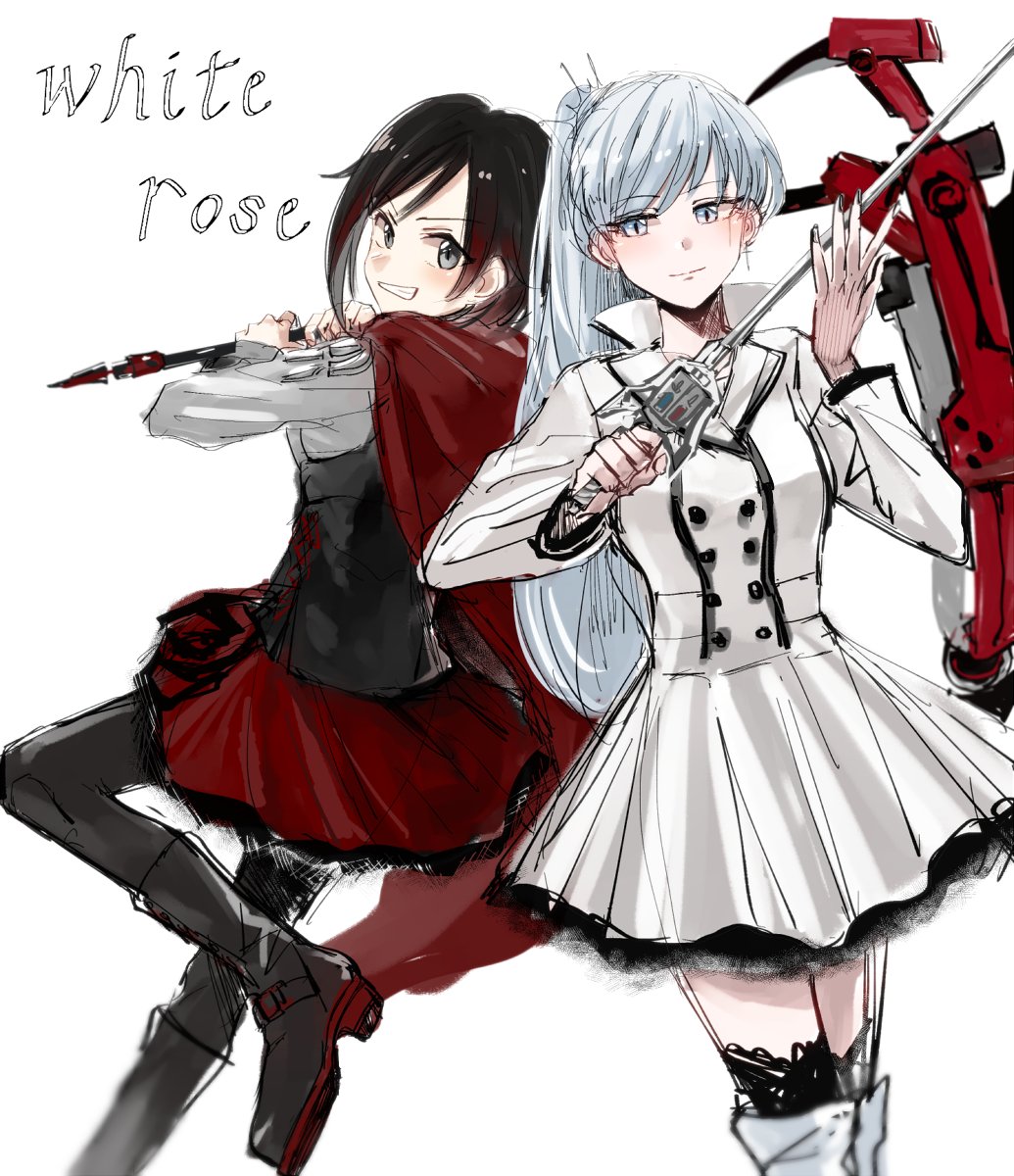 ブレイク・ベラドンナ ,ヤン・シャオロン 「過去絵4 」|KIMO⚠️RWBY V9 SPOILERS⚠️のイラスト