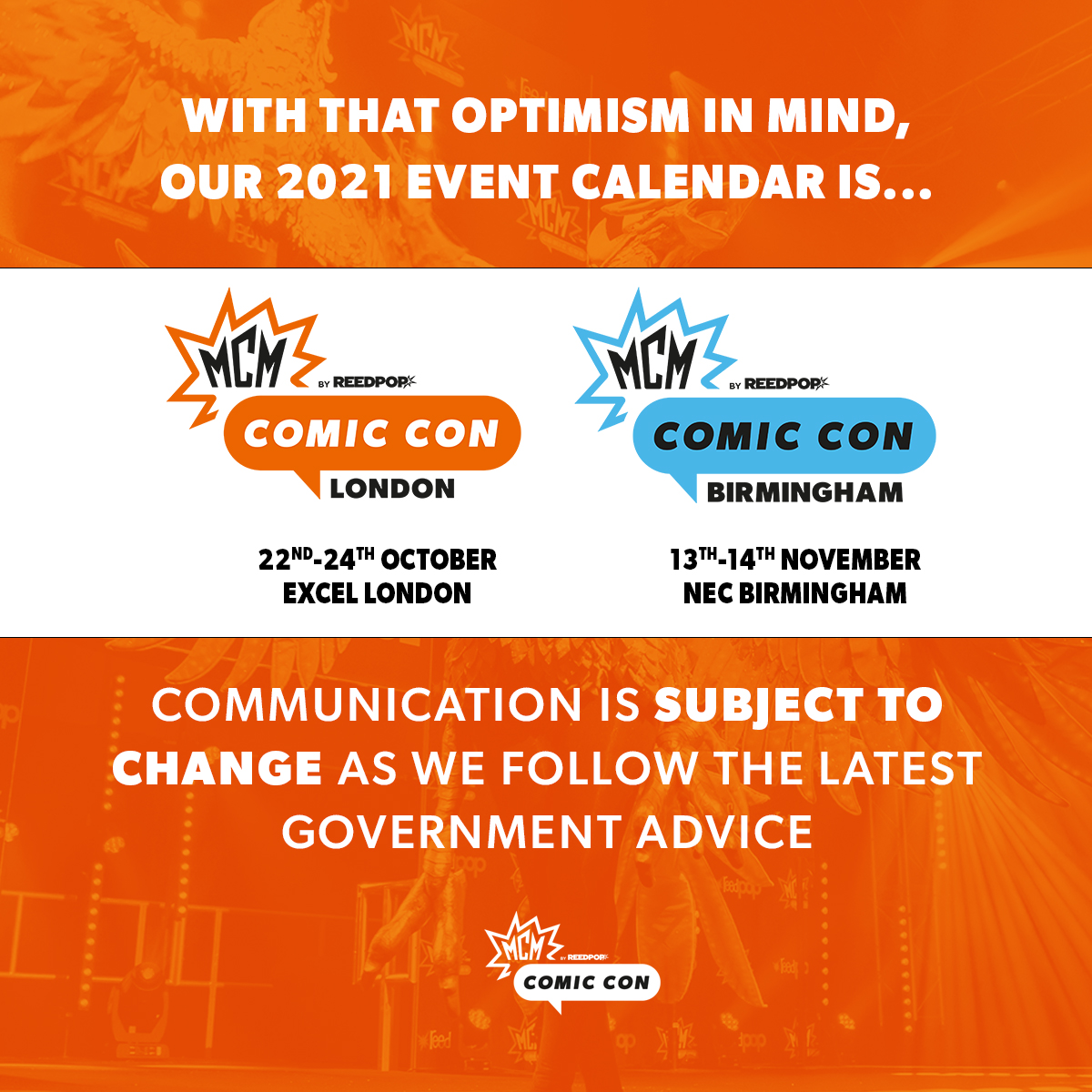 MCM Comic Con tweet media