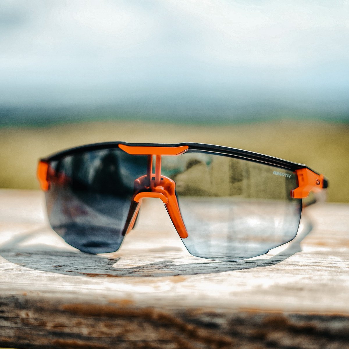 Inspired by the outdoors, meet the Ultimate Sunglasses that will give you protection and visual confort thanks to REACTIV Photochromic lenses. You'll just need one pair of sunglasses no matter how bright it is and whatever the weather (sunny, cloudy...) Photo by Gregor Strasser