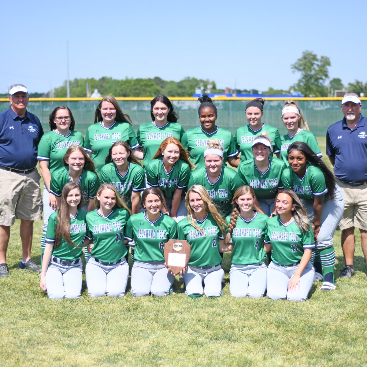 Georgetown-based Delaware Tech softball (18-4) headed to 16-team <a href="/NJCAASoftball/">NJCAA Softball</a> national championship in Oxford, Alabama, after winning Region 19 title (Del., NJ, Eastern Pa.) then adding Mid-Atlantic District win. Mostly #delhs kids. DelTech batting a lusty .408 with 31 HRs.