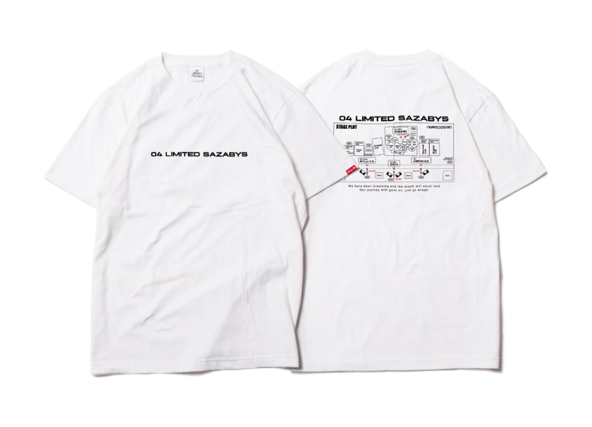 04 Limited Sazabys フォーリミ BPM Tシャツ-