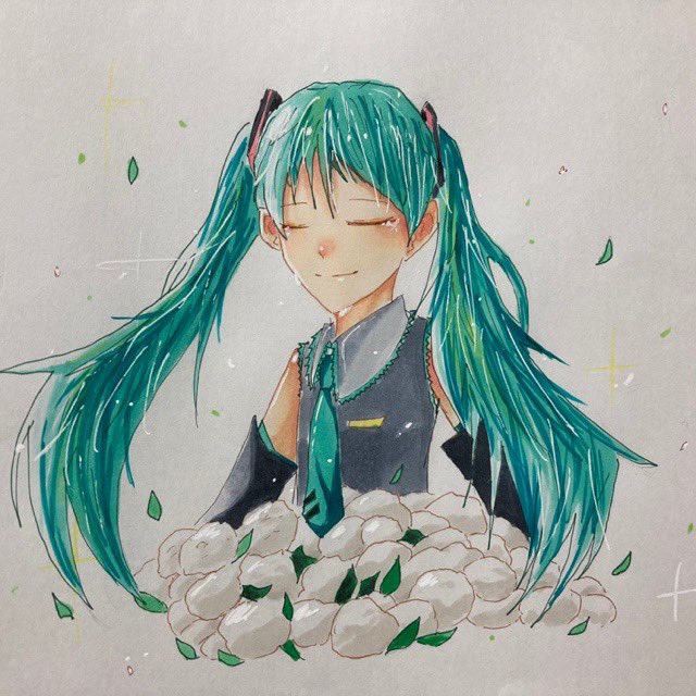 柊 かえで 亡き父に送るミクちゃん オオデマリの花言葉は 天国 初音ミク イラスト 絵描きさんと繋がりたい オオデマリ 天国 劇症1型糖尿病 お父さん 感謝 誕生日 T Co Ipbcdehofi Twitter