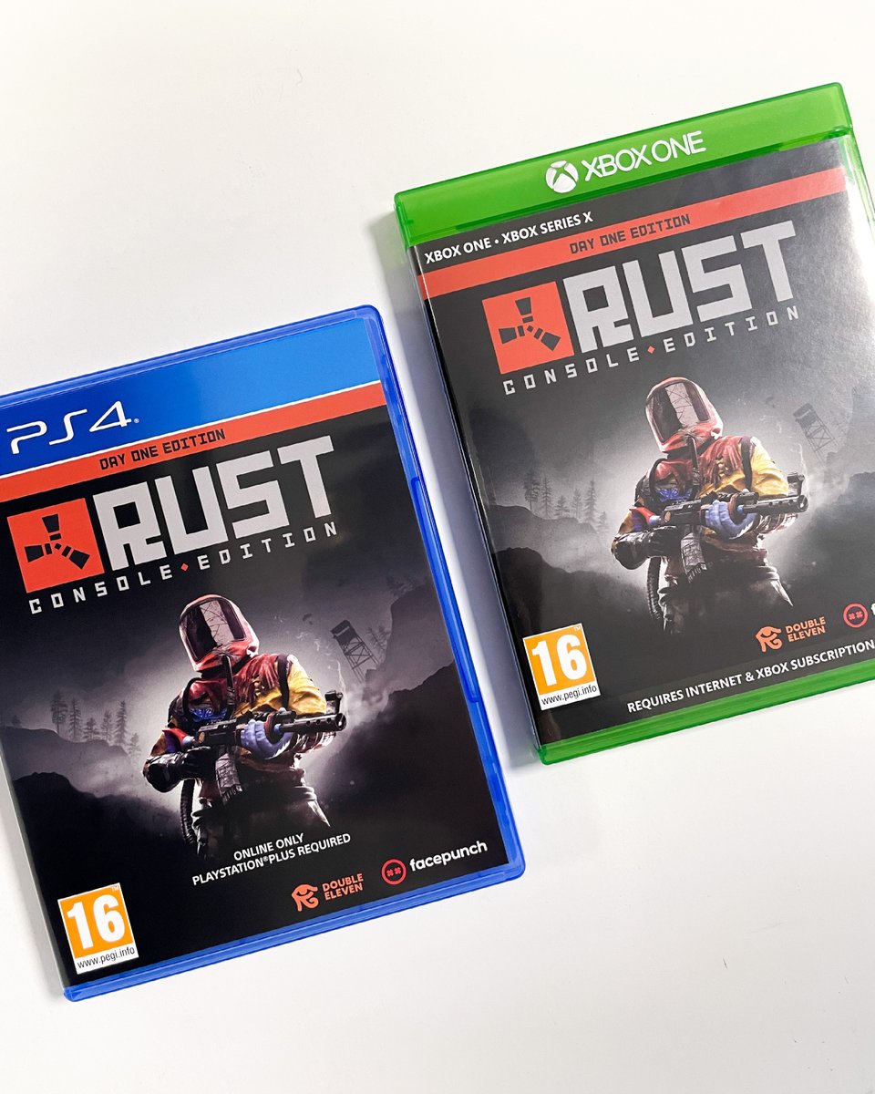game_collection's tweet image. FOLLOW US AND RETWEET to win a copy of 'RUST Console Day One Edition' on the format of your choice! Winner announced on MONDAY 24/5/21 at 3pm! #competition #giveaway #ps4 #xboxone #rustconsoleedition #doubleeleven