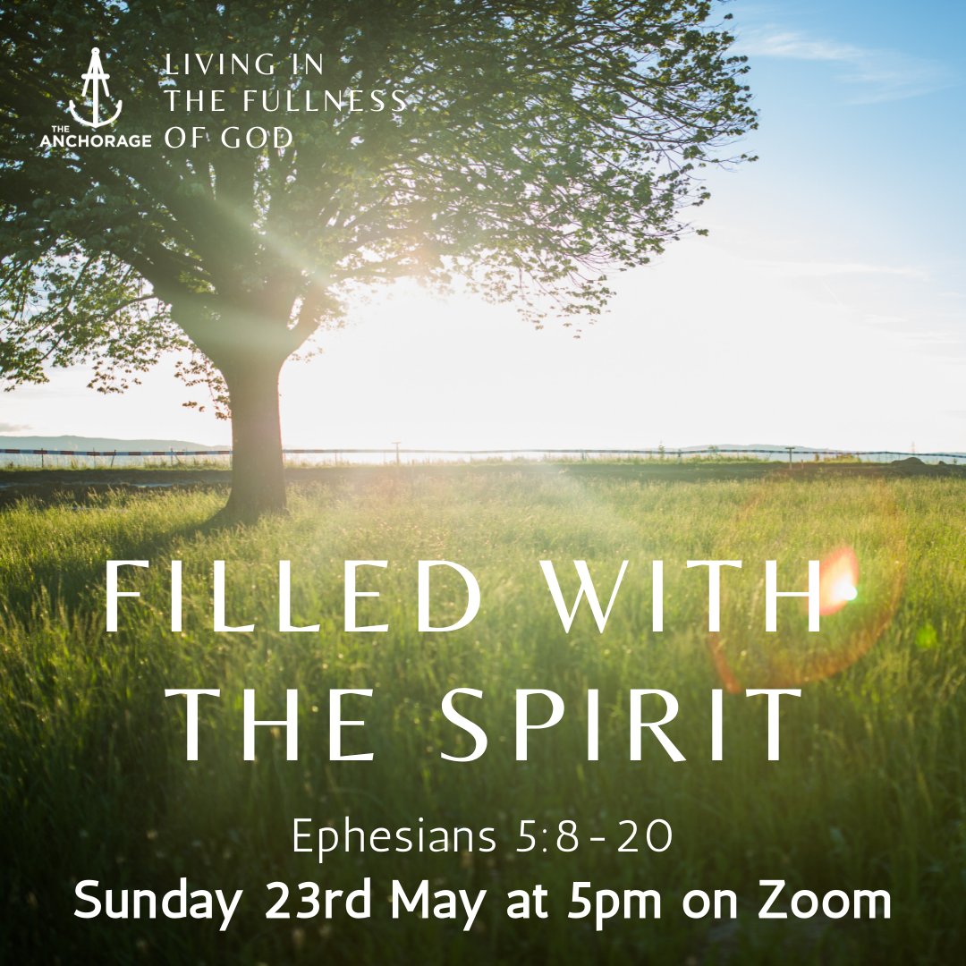 AnchorageLondon's tweet photo. For #PentecostSunday, we’ll be looking at a more direct aspect of being #filledwiththefullnessofGod by discussing what it means to be Filled with the Spirit. 
We hope you'll join us for that on Sunday at 5pm, and that you all leave refreshed and full of the Spirit. https://t.co/HyTm8Ss75W