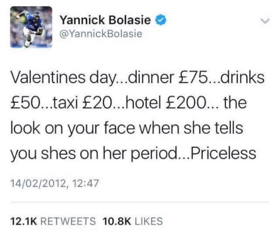 Happy birthday to Yannick Bolasie. Never forget this classic message.  