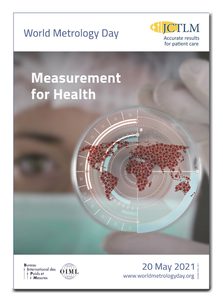 Happy World Metrology Day everyone - metrology is the scientific study of measurement and this years theme is measurement for health -  #WorldMetrologyDay #HCSscot