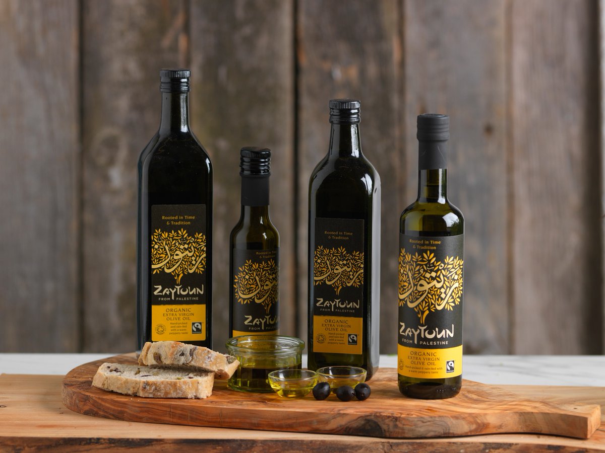 Support Palestinian farmers when you buy Fairtrade products like olive oil and almonds from <a href="/Zaytoun_CIC/">Zaytoun</a>, a social enterprise that sources from farming communities in Palestine.

Explore the range: fal.cn/3fvQU