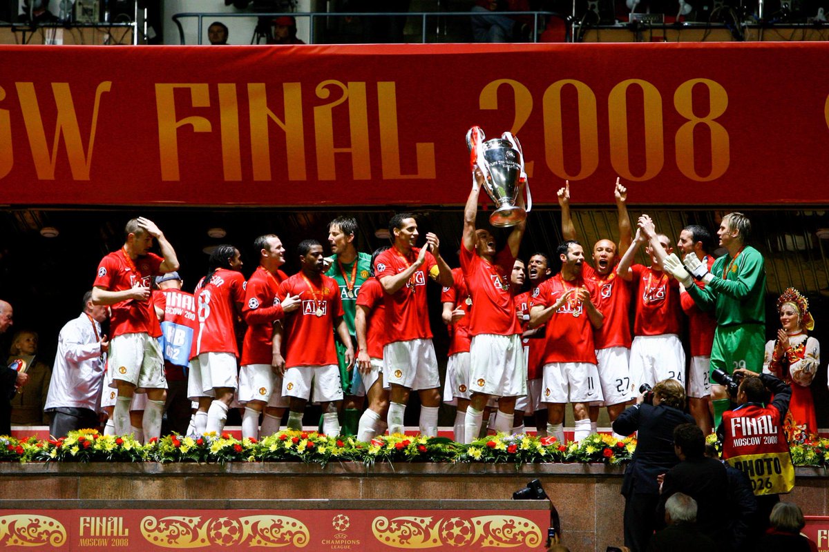 On this day, exactly 13 years ago, Manchester United won the Champions League after beating Chelsea on penalties in Moscow. 🔴🏆