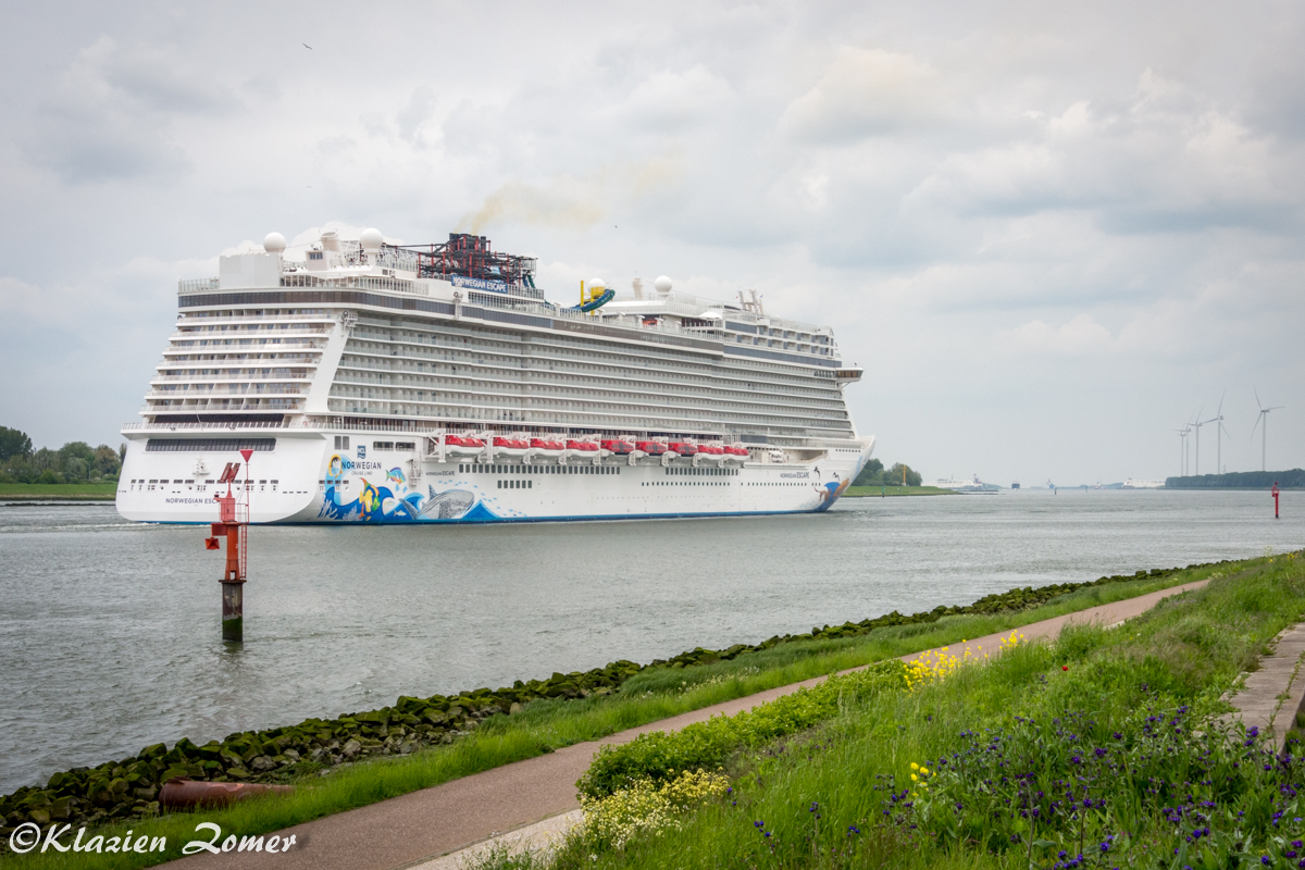 Tot de volgende keer maar weer! #Maassluis #HetScheur #NorwegianEscape #Cruiseschip