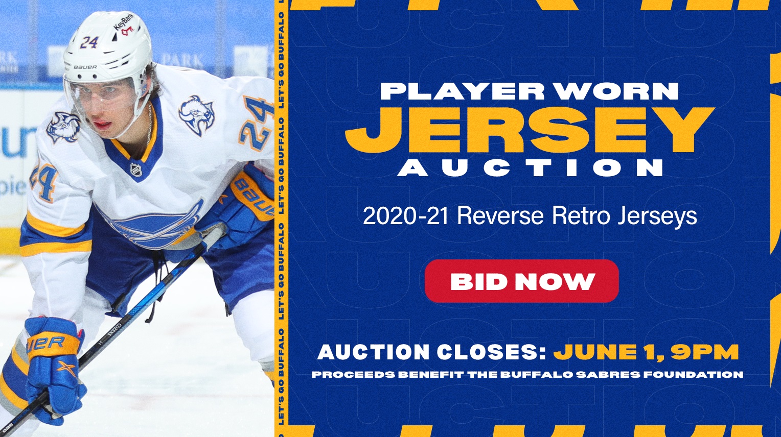 Auctions > WMHA YEAR END SILENT AUCTION > Buffalo Sabers Jersey