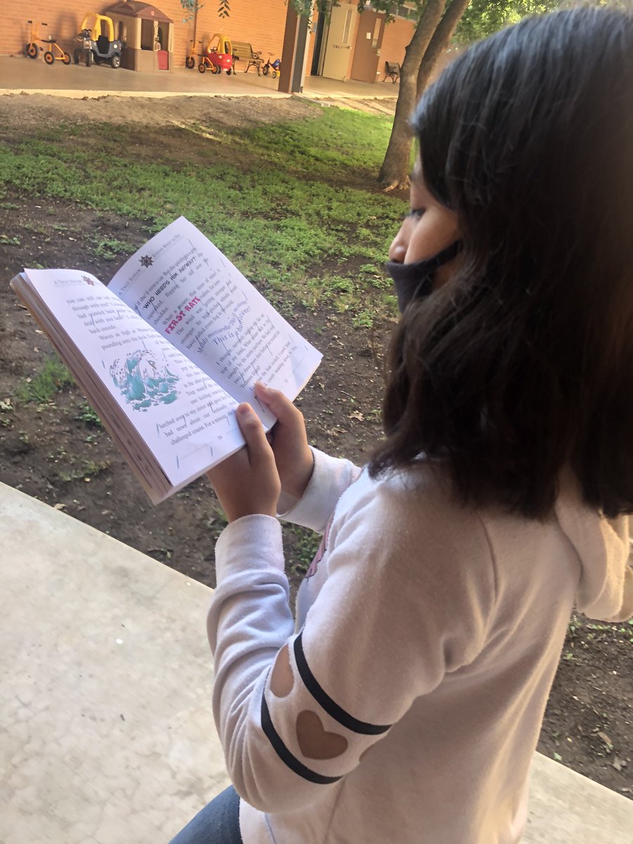 When your book club book is SO good you can’t put it down! #walkingandreading #theneisdway #rootedinSerna