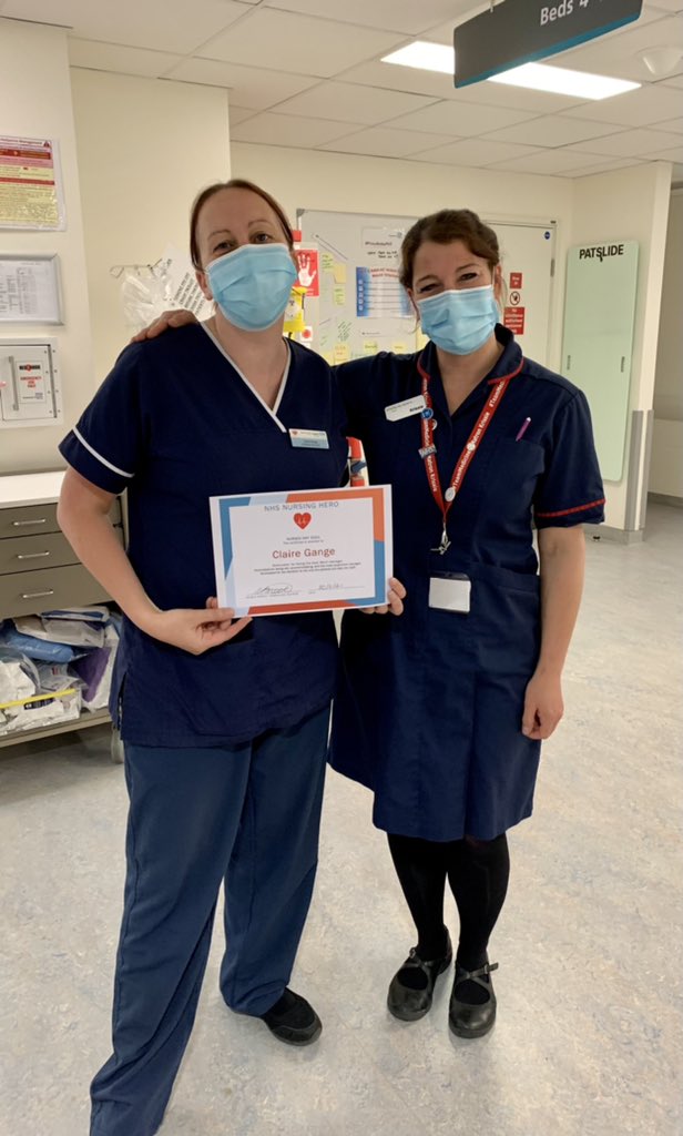 Thankyou for everything you do Claire in leading our cardiac high care unit - nominated by colleagues on nurses day for compassionate leadership ❤️ <a href="/GangeClaire/">claire gange @ Coronary care QA</a> <a href="/pajhaworth/">Peter Haworth</a> @QAHospitalNews @LizRix_PHU <a href="/CathyLakePHT/">Cathy Lake</a> #nursesday2021 #teamcardiology #leadership