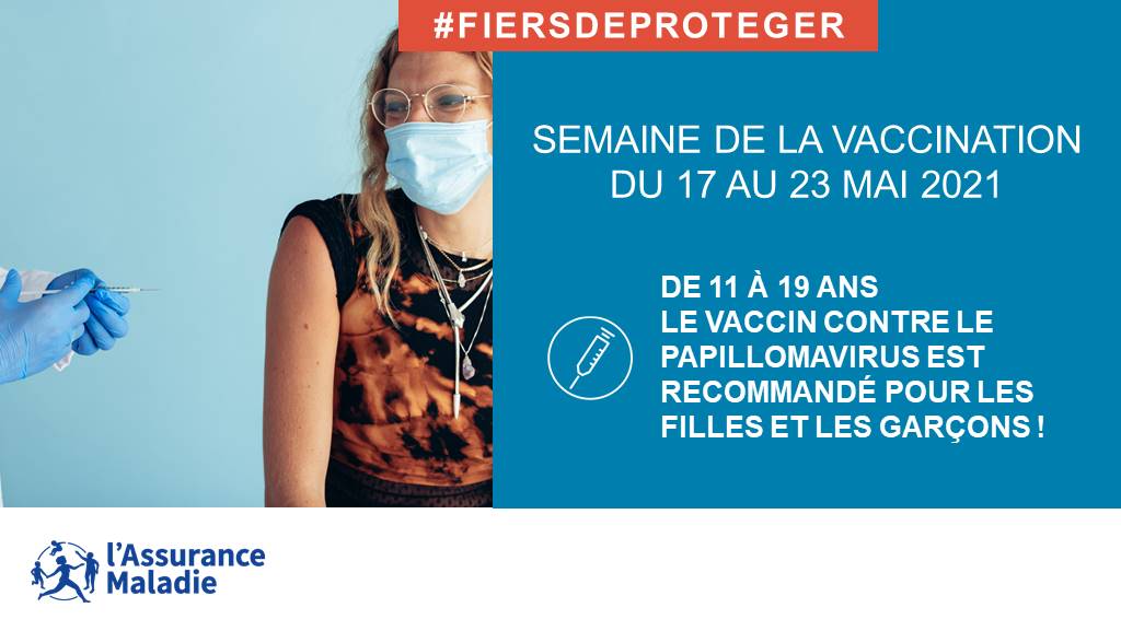 #SEV2021 : petite piqûre de rappel sur ce qu’il faut savoir ! 
La #Vaccination contre les infections à #Papillomavirus humains (HPV) est recommandée pour toutes les jeunes filles et jeunes garçons de 11 à 14 ans. 
Pour en savoir plus : vaccination-info-service.fr/Les-maladies-e…