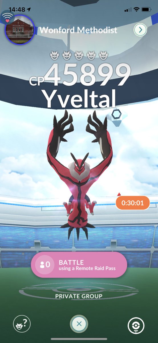 Dojakid2's tweet photo. #PokemonGoRaids add now Yveltal https://t.co/5l9rOGk7yb