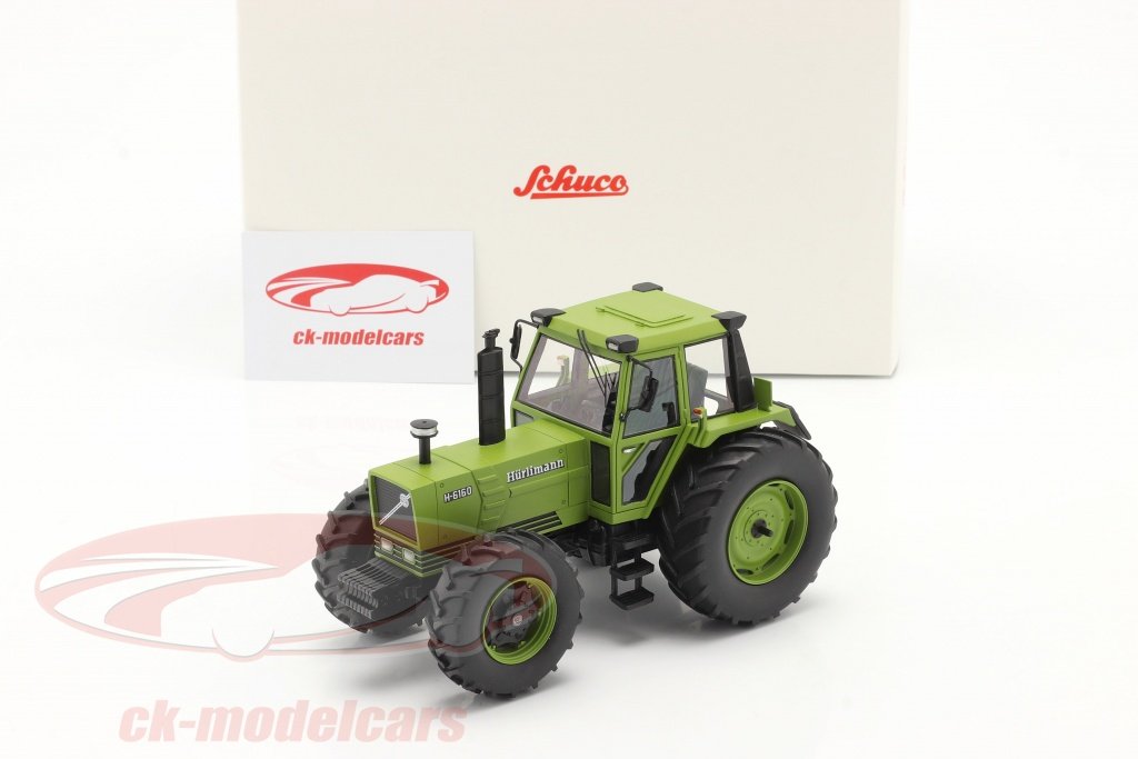 Hürlimann H-6160 Traktor 1979 grün #miniatures scale 1:32 by #Schuco check out ck-modelcars.de/de/schuco-1-32… 👍👍👍👍👍