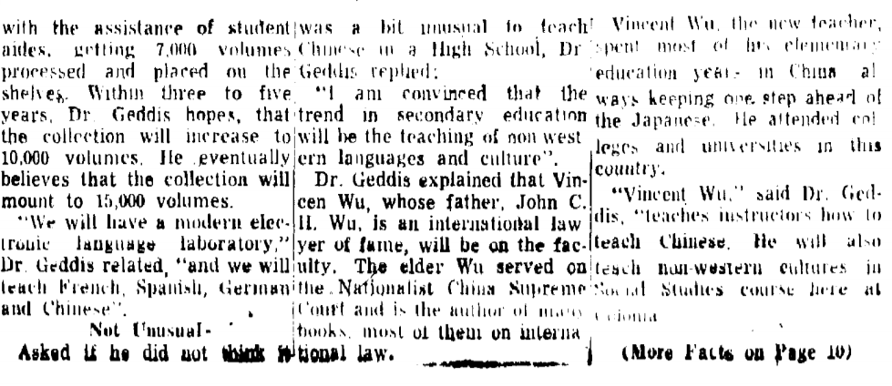 CHSHS1967's tweet photo. In honor of #AAPIHM, we wanted to showcase a little unknown fact about our school! Did you know that CHS was one of the first schools in the state to offer Chinese as a second language? It was seen as "unusual" to teach such a language! #Throwback @ColoniaHigh @AsianCultureCHS https://t.co/aCu6pXLQkF