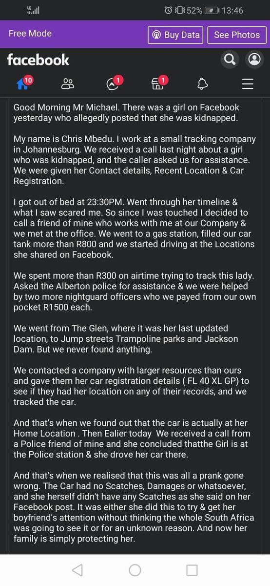 DavidGabaocoe_'s tweet image. So ya&apos;ll telling me that #findsimphiwe was not real 😲😩 she was pranking us?