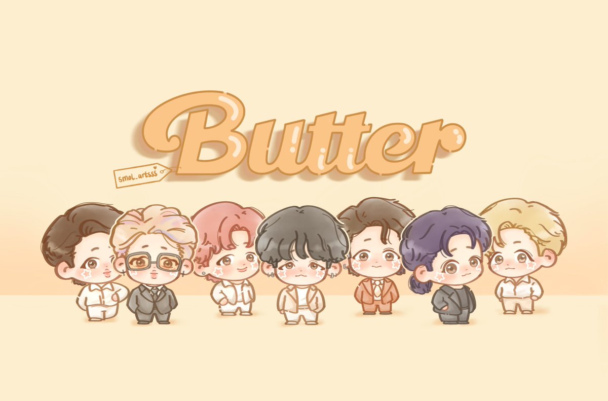 BTS Butter Chibi Art Print  7 x 35  Shopee Philippines