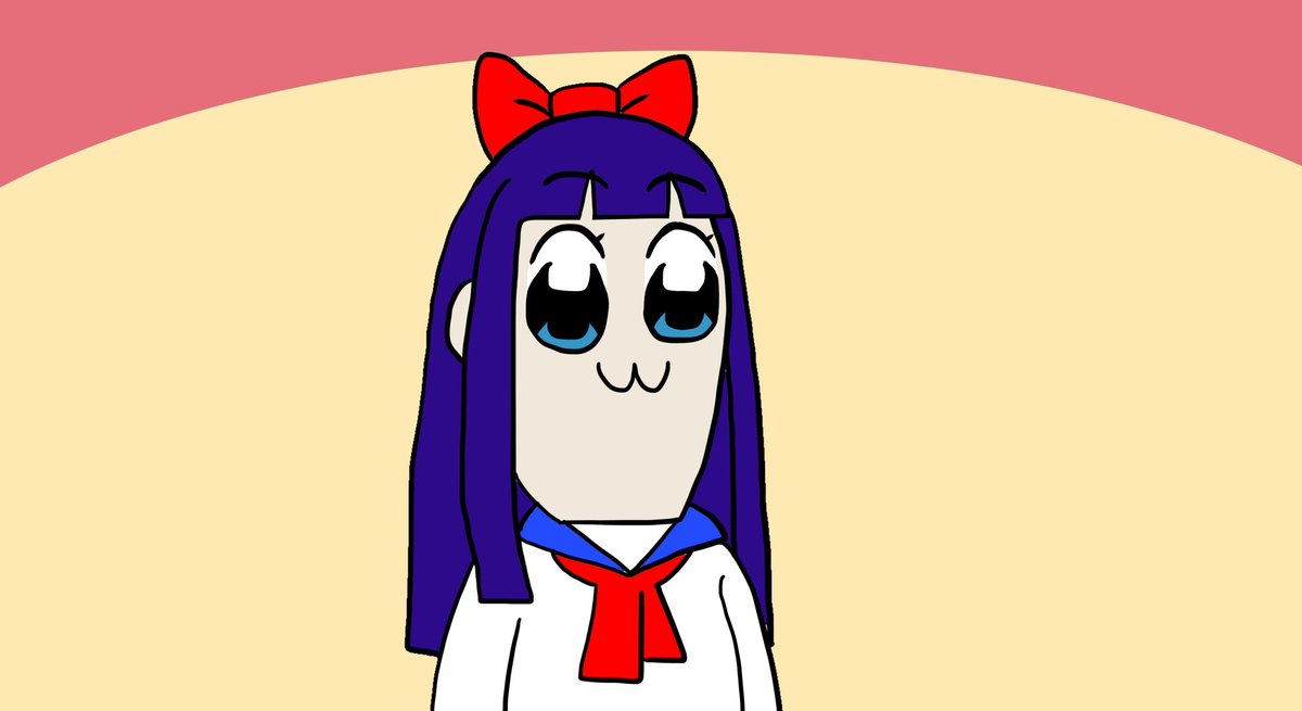 100日後に絵がうまくなるしらす50日目 ピピ美ちゃん ポプテピピック 超豪華 しらすのイラスト 100日後に絵がうまくなるしらす50日目 ピピ美ちゃん ポプテピピック 超豪華 しらすのイラスト